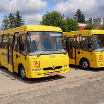 Прикарпаття – у пʼятірці лідерів із закупівлі шкільних автобусів