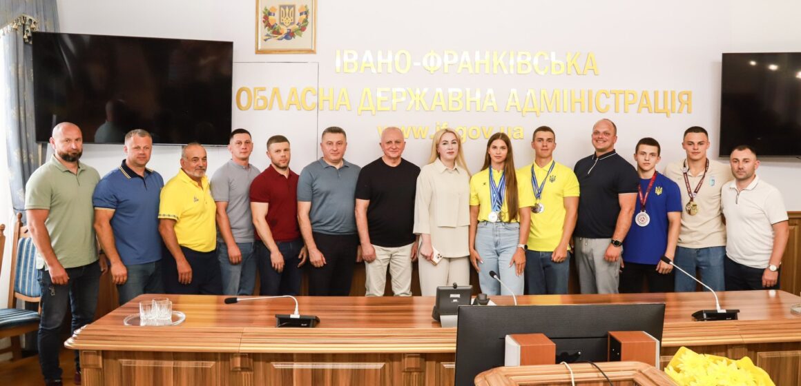 У Франківську відбулась зустріч із спортсменами, які здобули перемоги на міжнародній арені