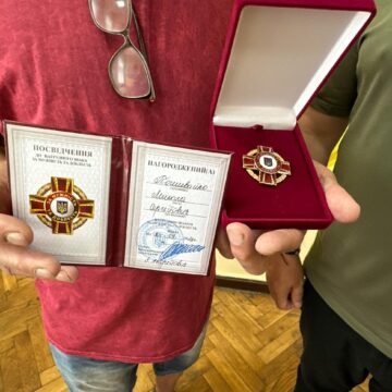 Воїна Миколу Пошивайла з Надвірнянської громади нагороджено відзнакою «За мужність та доблесть»