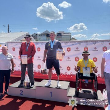 Поліцейський поліцейський Олександр Зірка здобув перемогу на Чемпіонаті України з парастрільби з лука