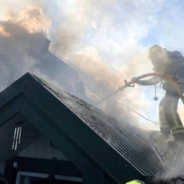 В центрі Івано-Франківська горів житловий будинок В центрі Івано-Франківська горів житловий будинок