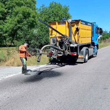 На дорогах Прикарпаття загальнодержавного значення тривають ремонтні роботи