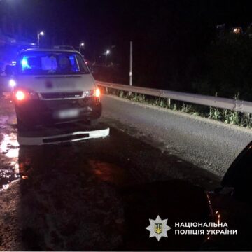 Нетверезий водій з Богородчанщини, після наїзду на пішохода, намагався втекти та пошкодив ще два транспортні засоби