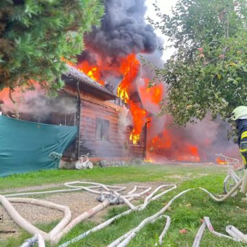 На Косівщині палав житловий будинок На Косівщині палав житловий будинок