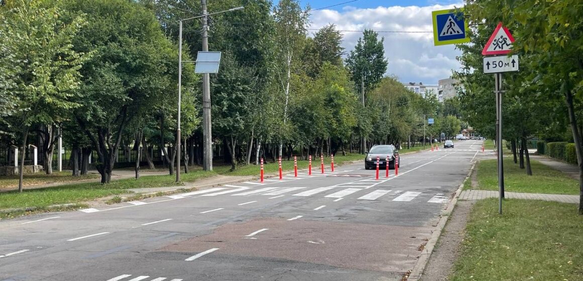 У Франківську на вулиці Дорошенка розробили нову схему організації руху