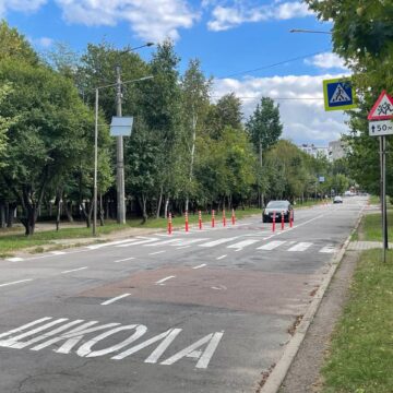 У Франківську на вулиці Дорошенка розробили нову схему організації руху