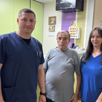 73-річний пацієнт Івано-Франківської міської лікарні у рекордні терміни відновився після інсульту