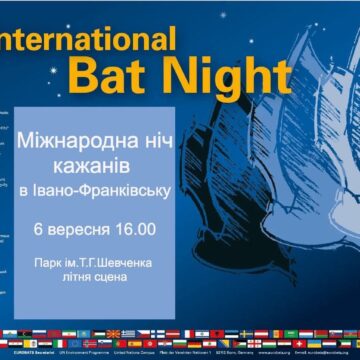 Франківців запрошують на Міжнародну ніч кажанів Франківців запрошують на Міжнародну ніч кажанів