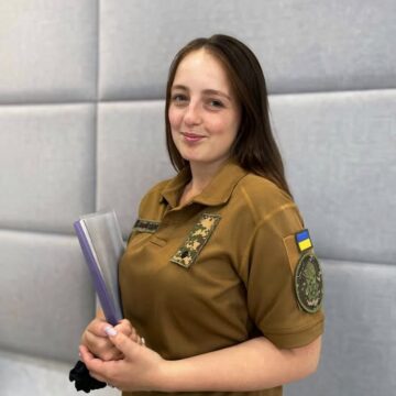 Психологиня КЗ «Дім Воїна» Софія Костик доєдналась до лав Національної гвардії України