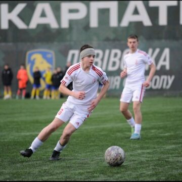 15-річний футболіст Олександр Кравчук із Делятинської громади отримав виклик до юнацької збірної України U16