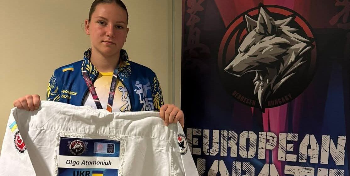Ольга Атаманюк із Делятинської громади вдруге стала чемпіонкою Європи з кіокушинкай карате