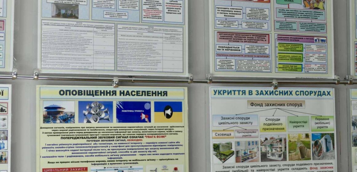 У День рятувальника в Калуші відкрили оновлений навчальний клас територіальних курсів цивільного захисту та безпеки життєдіяльності