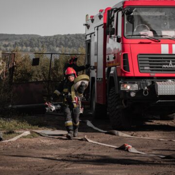 Масштабні протипожежні тренування пройшли на Бурштинській ТЕС