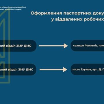 В Івано-Франківській області запрацювали ще два віддалені робочі місця міграційної служби