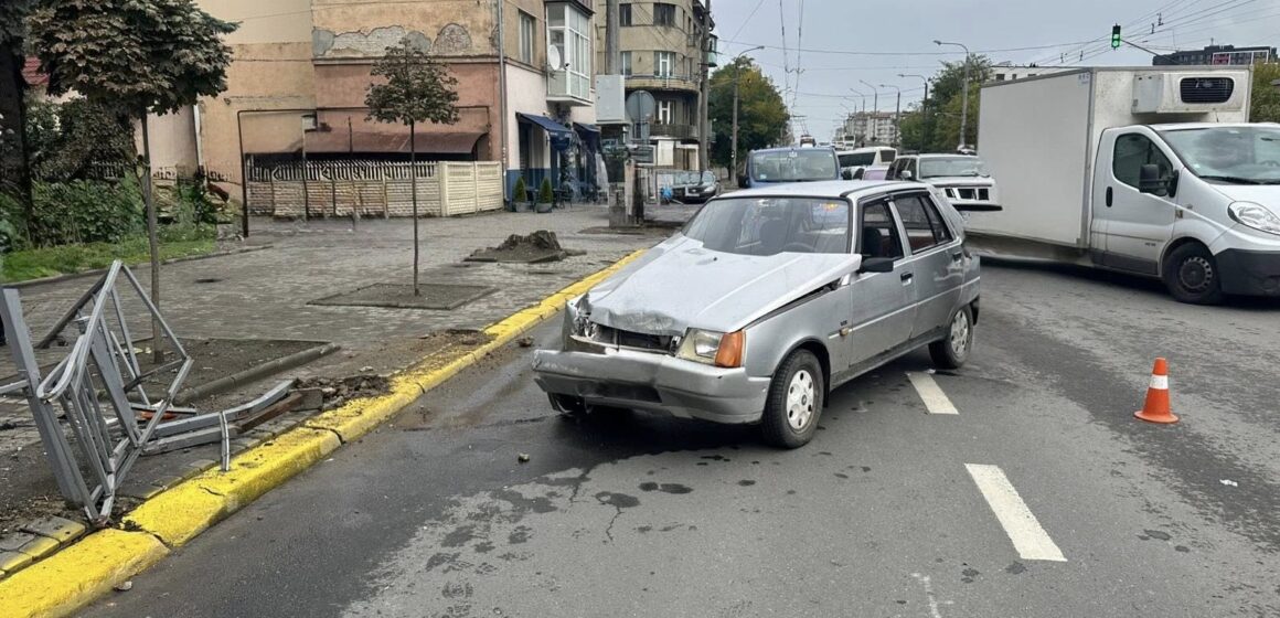 В Івано-Франківську нетверезий водій вчинив ДТП  (ФОТО)