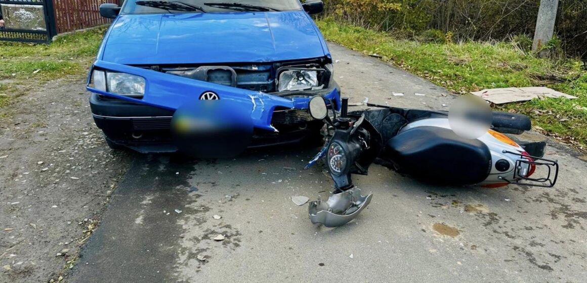 На Прикарпатті трапились три аварії за участю мототранспорту, травмувались четверо людей (ФОТО)