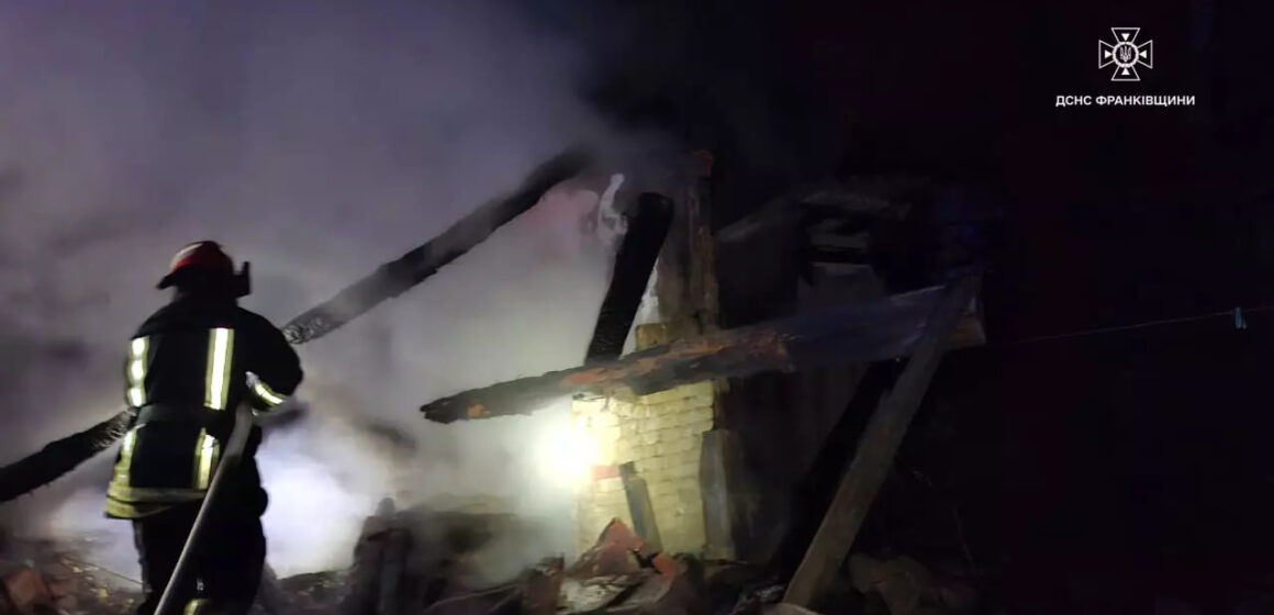 На пожежі житлового будинку травмувався чоловік
