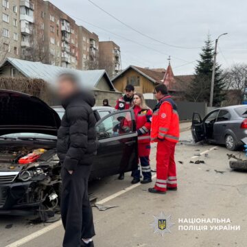 У Коломиї нетверезий водій вчинив ДТП (ФОТО)