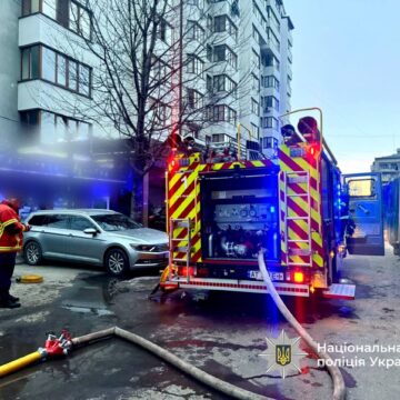 Під час пожежі в Івано-Франківську отруїлася дитина