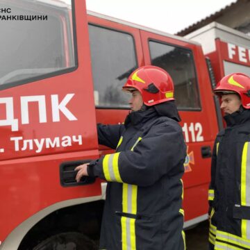 У Тлумачі відкрили підрозділ добровільної пожежної команди