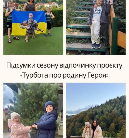 «Турбота про родину Героя»: у 2025 році 485 рідних наших Захисників і Захисниць змогли відпочити, відновити сили «Турбота про родину Героя»: у 2025 році 485 рідних наших Захисників і Захисниць змогли відпочити, відновити сили