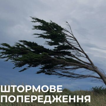 На Прикарпатті продовжаться сильні пориви вітру – можливі вимкнення електроенергії