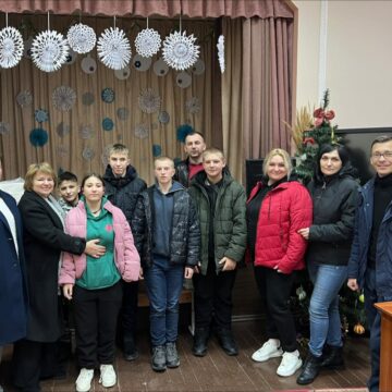 Рогатинській спецшколі передали допомогу від Івано-Франківської громади