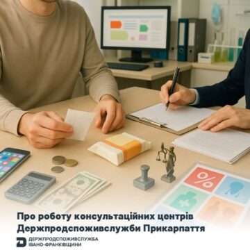 З початку року до консультаційних центрів Головного управління Держпродспоживслужби в області звернулося близько 150  осіб
