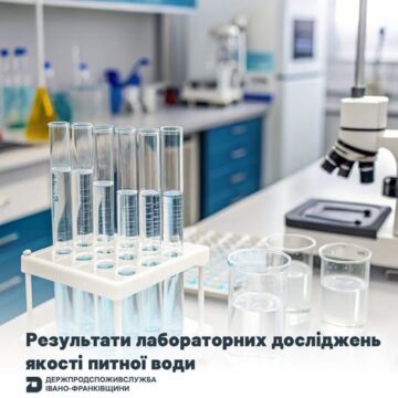 Вода КП «Водотеплосервіс» Войнилівської селищної ради, КП «Тлумачкомунсервіс», КП «Рогатинводоканал» не відповідає нормам за санітарно-хімічними показниками