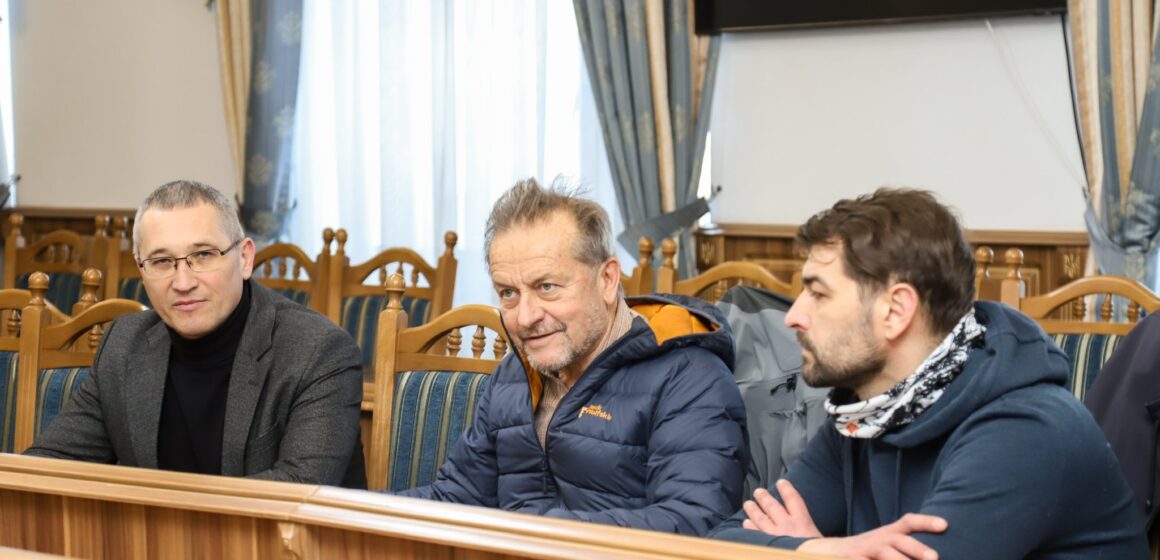 Італійський військовий журналіст Лоренцо Кремонезі відвідав Прикарпаття