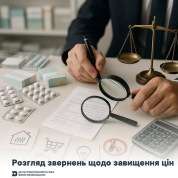 Найбільше звернень щодо завищення цін на Прикарпатті стосуються фармацевтичного ринку
