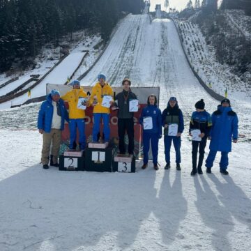 У Ворохті відбувся чемпіонат України зі стрибків на лижах з трампліна