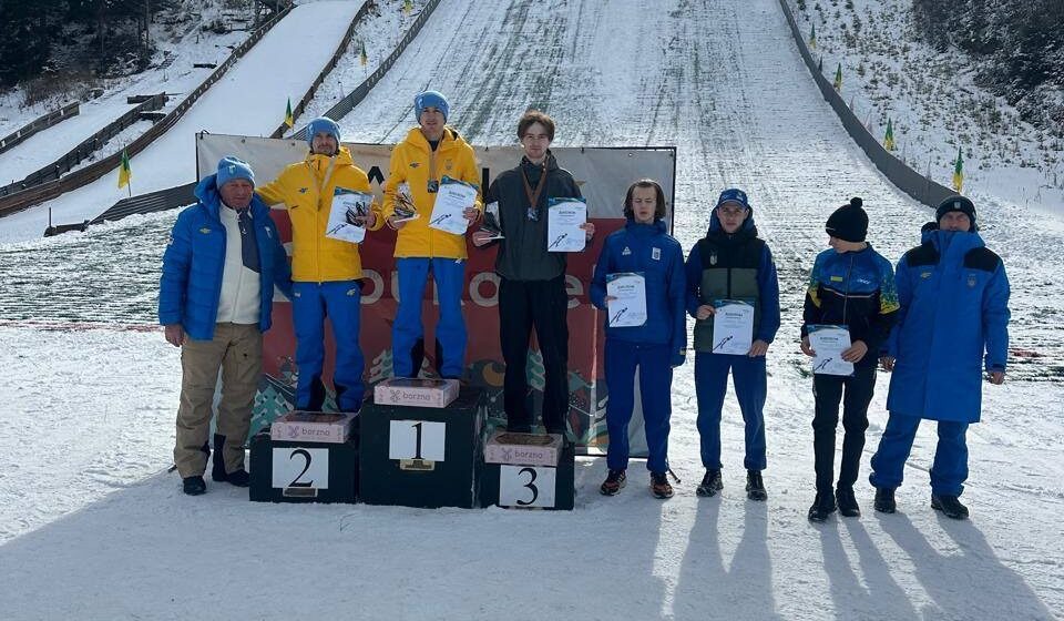 У Ворохті відбувся чемпіонат України зі стрибків на лижах з трампліна
