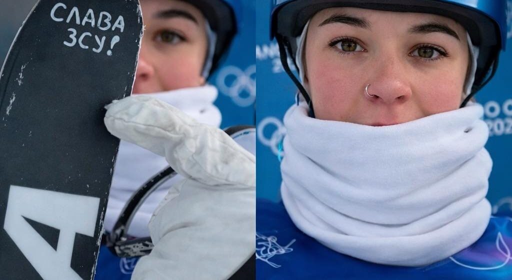 «Слава ЗСУ» – послання світу від прикарпатської спортсменки на Олімпійських іграх-2026