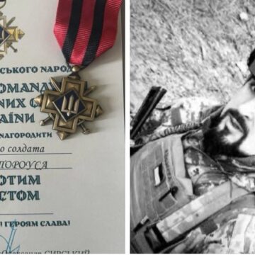 Захисник Василь Тороус із Ворохти нагороджений «Золотим хрестом»