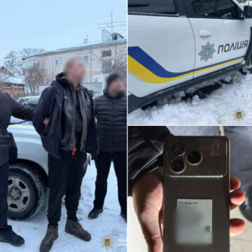 Вкрав телефон і втік: поліцейські оперативно затримали фігуранта злочину у Косові