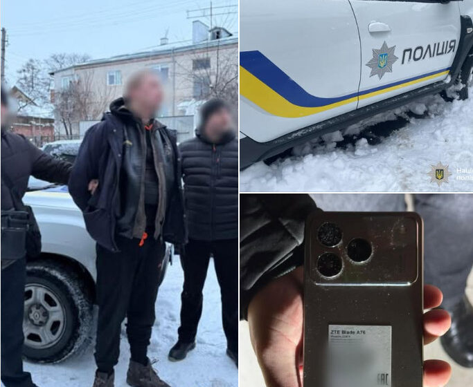 Вкрав телефон і втік: поліцейські оперативно затримали фігуранта злочину у Косові