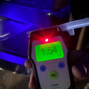 Попався черговий нетверезий водій, позбавлений права кермування