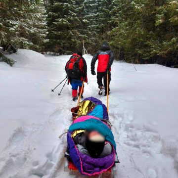 У Карпатах туристка травмувала ногу: знадобилась допомога гірських рятувальників