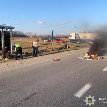 На Рожнятівщині у ДТП постраждав неповнолітній мотоцикліст