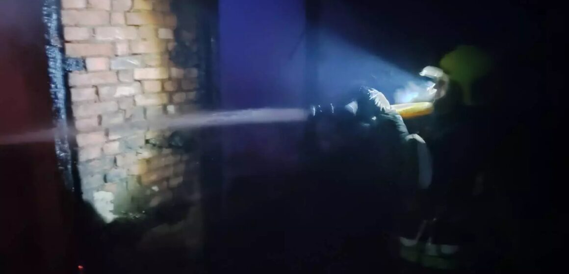 Пд час нічної пожежі на Калущині загинув чоловік Пд час нічної пожежі на Калущині загинув чоловік