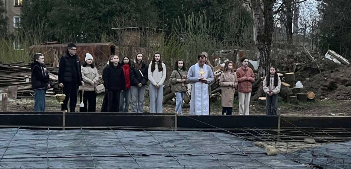 Радісна та знакова подія: у Долині розпочали будівництво катехитичного класу Радісна та знакова подія: у Долині розпочали будівництво катехитичного класу