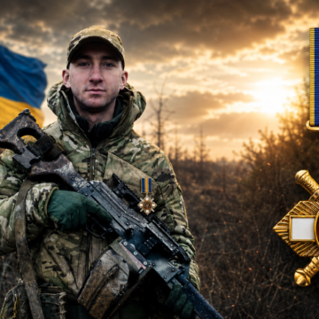 20-річного захисника Антонія Григоріва з Городенківщини нагороджено орденом «За мужність» ІІІ ступеня