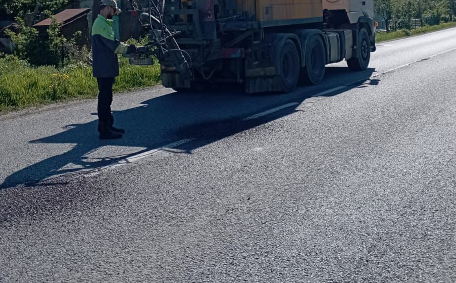 На дорогах Івано-Франківщини ліквідують локальну ямковість. Де працюватимуть цього тижня На дорогах Івано-Франківщини ліквідують локальну ямковість. Де працюватимуть цього тижня