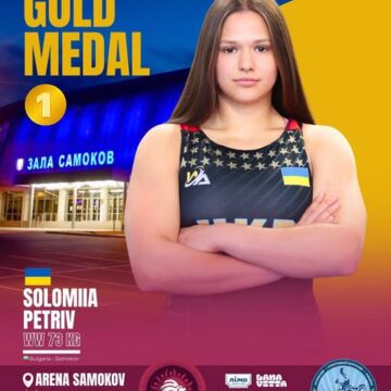 Калушанка Соломія Петрів виборола титул чемпіонки Європи з вільної боротьби