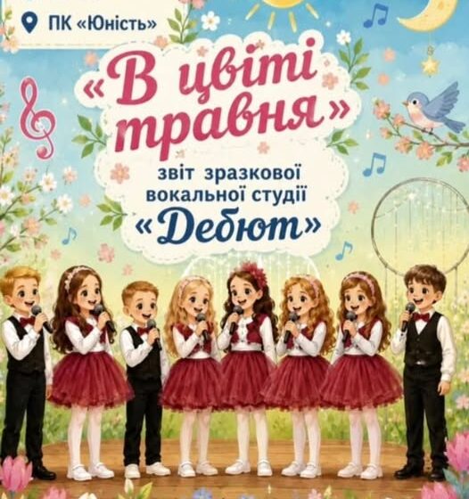 «В цвіті травня»: відбудеться музичний вечір дитячих талантів у Калуші «В цвіті травня»: відбудеться музичний вечір дитячих талантів у Калуші