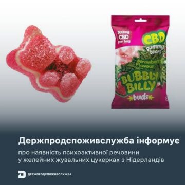 Може спричиняти зміну свідомості, порушення координації рухів і поведінкові реакції: прикарпатців попереджають про небезпечні цукерки з Нідерландів