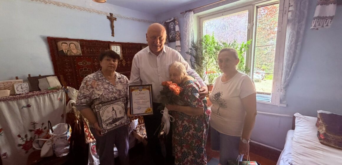 Мешканка Бурштина Юлія Панюкова відзначила 100-річний ювілей