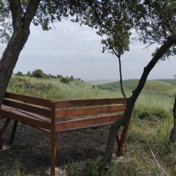 На “Касовій горі” споруджено нове місце для відпочинку На “Касовій горі” споруджено нове місце для відпочинку