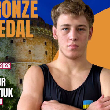 Коломиянин здобув «бронзу» чемпіонату Європи з вільної боротьби